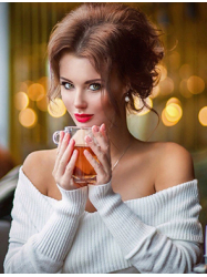 Beautiful and sexy Russian woman Olya