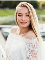 Beautiful ukrainian bride Marharyta